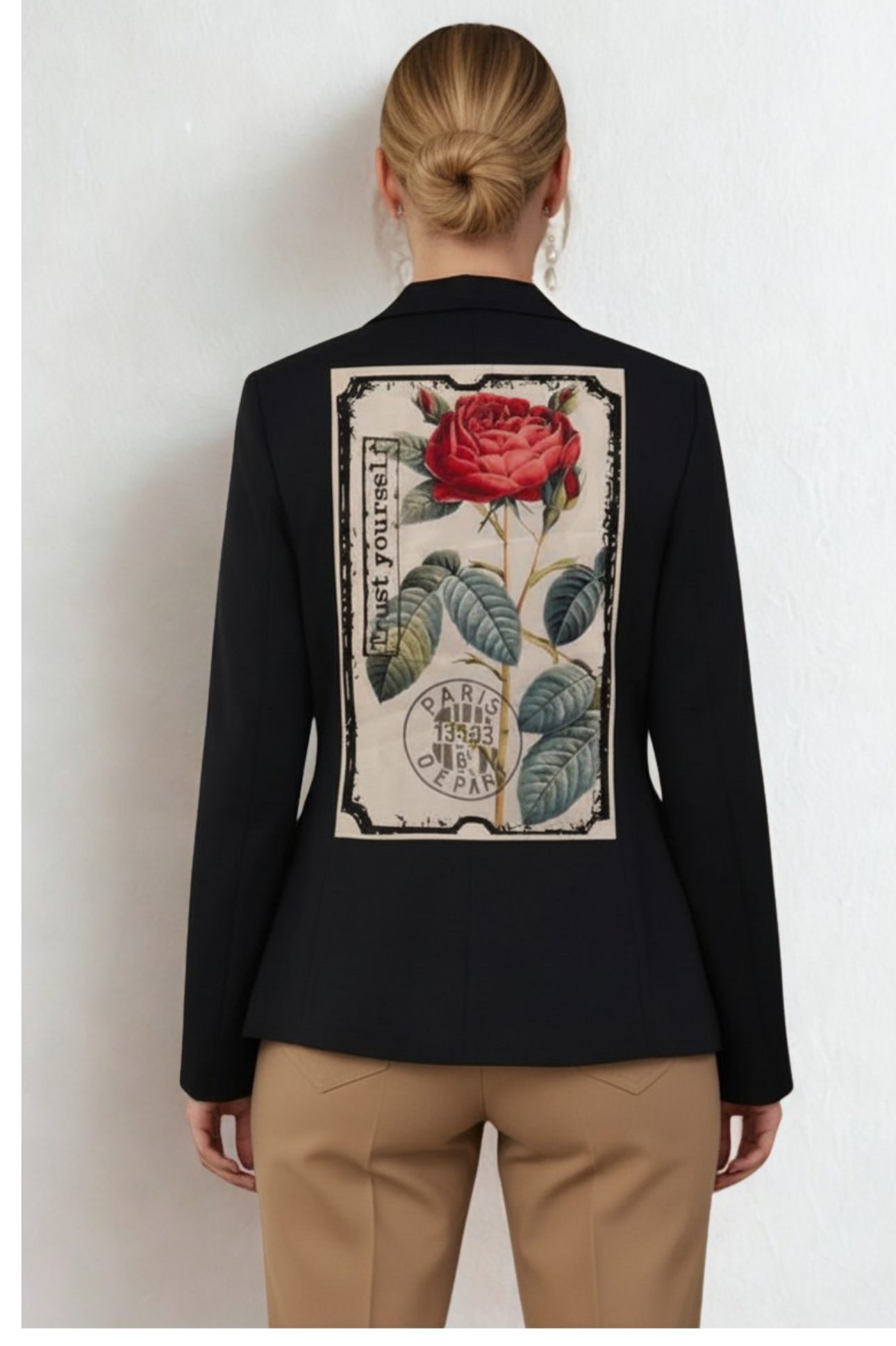 Noire Rose Blazer