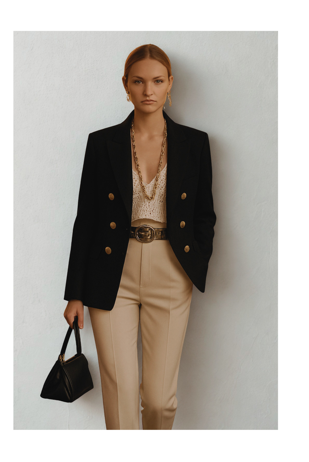 Noire Rose Blazer